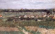 Berthe Morisot Village France oil painting artist